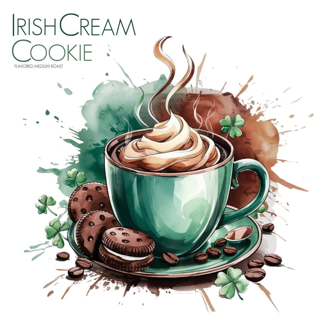 ☘️ Irish Cream Cookie – Dessert in a Cup! ☕🍪