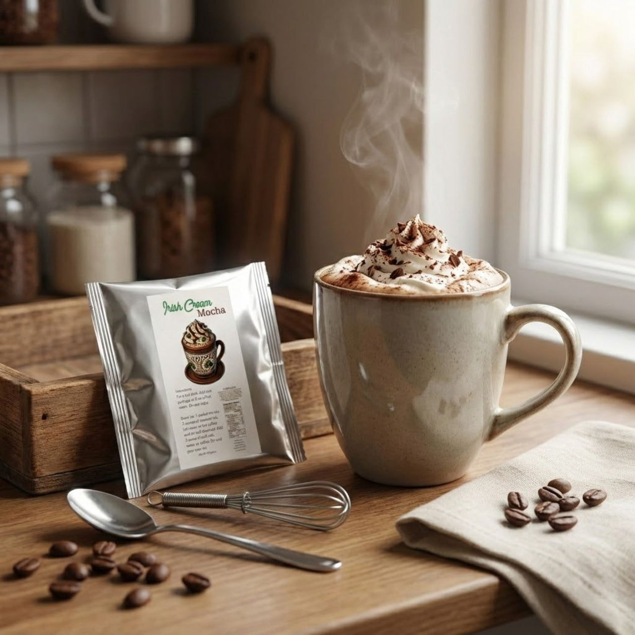 Irish Cream Mocha – Single Serve Drink Mix