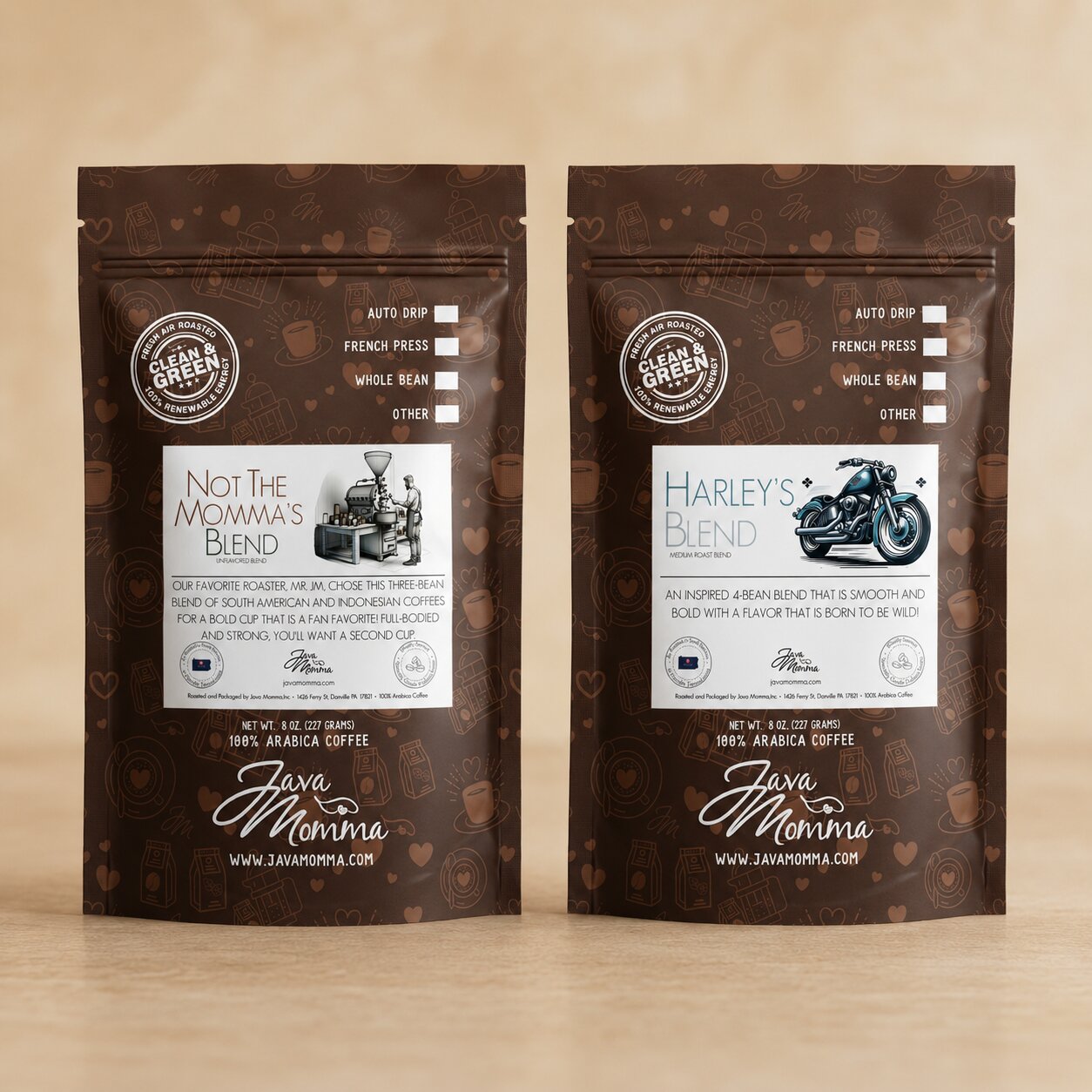 ☕ Give It to Me Straight – Monthly Coffee Duo