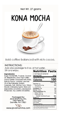 Thumbnail for Kona Mocha Single-Serve Packets – Rich Hawaiian Coffee Meets Creamy Chocolate Bliss