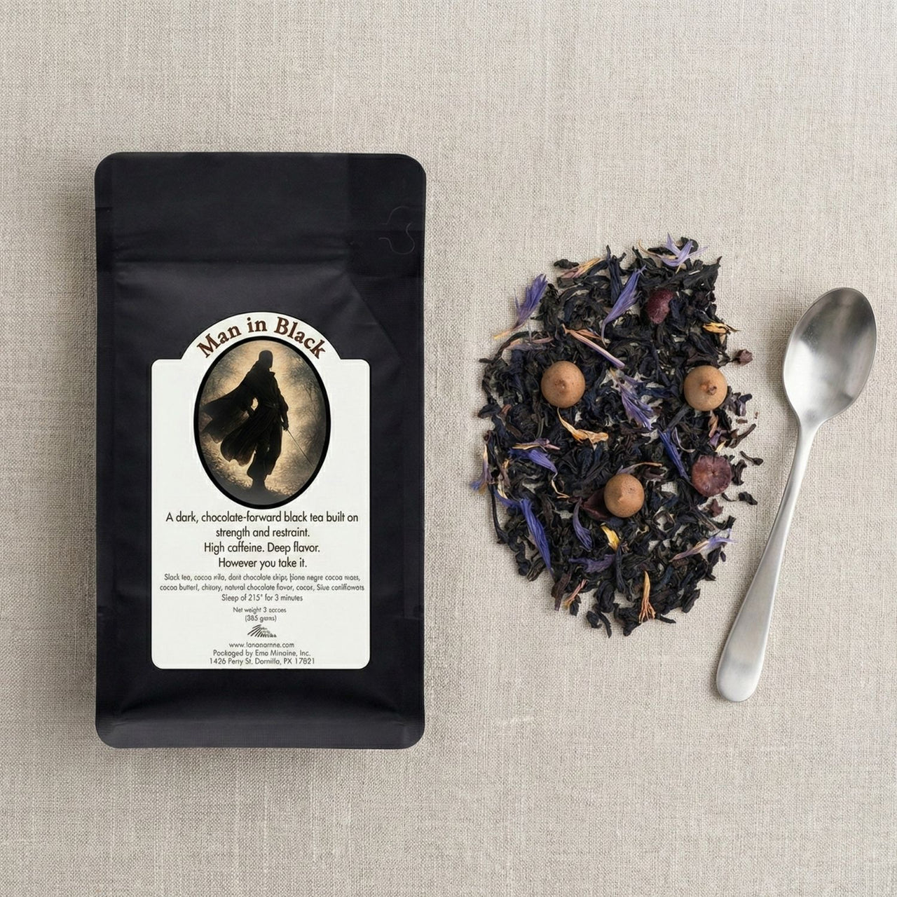Man in Black | Dark Chocolate Black Tea
