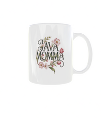 Thumbnail for Ok, I Won’t Be Doing Any of That mug (15oz) with floral design and sassy text for coffee lovers.