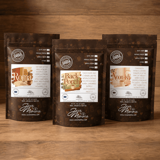 Momma's Picks Monthly Coffee Box – 3 Exclusive Flavored Coffees