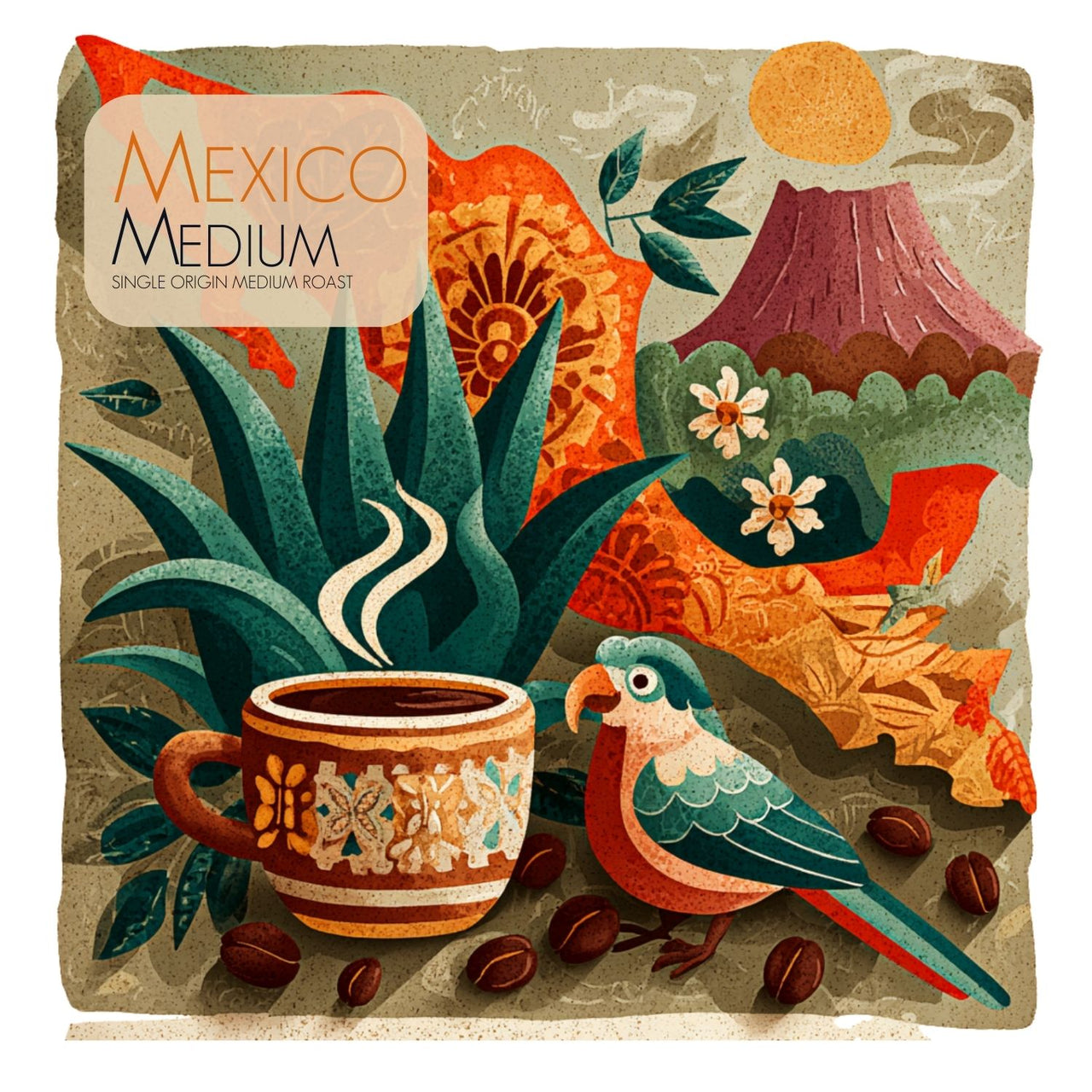 Mexico Medium Roast Coffee | Smooth, Balanced, Cocoa & Walnut | Java Momma
