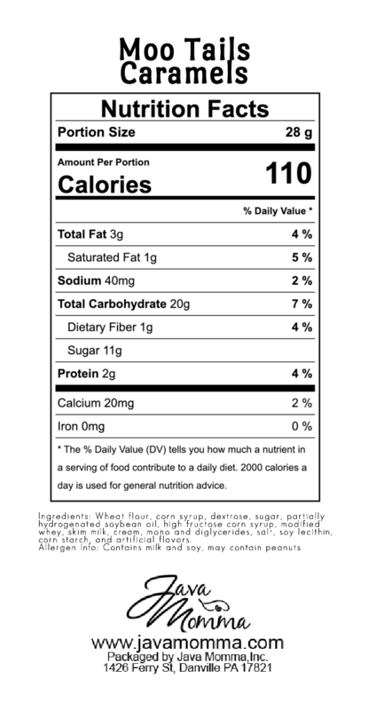 Momma's Munchies - Caramel Moo Tails