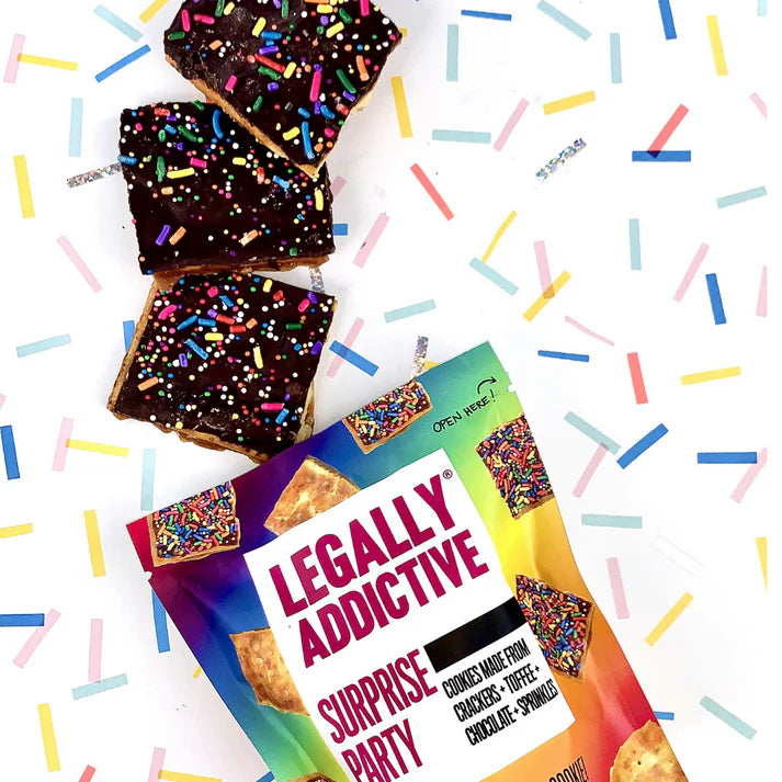 Legally Addictive Snacks - Surprise Party