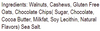 Thumbnail for Ingredients: Walnuts, cashews, gluten-free oats, chocolate chips (sugar, chocolate, cocoa butter, milkfat, soy lecithin, natural flavors), and sea salt. Enjoy Oatmeal Chocolate Chip Cookie 🍪 Nut Butter—classic cookie vibes in a creamy spread!.