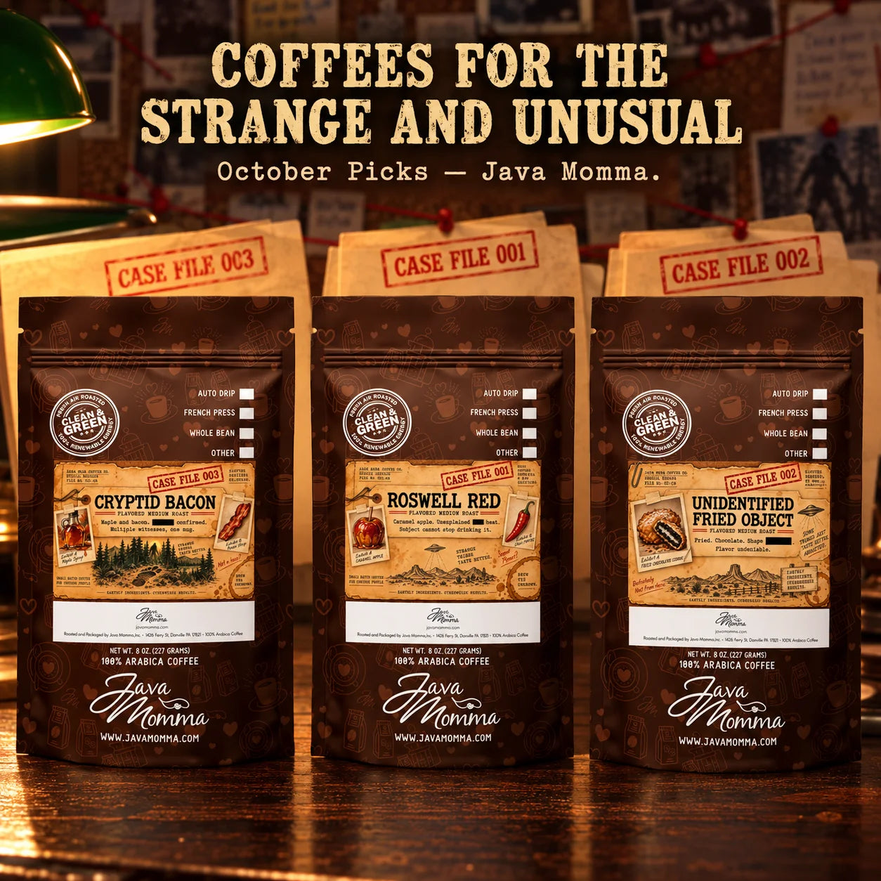 Momma’s Picks Monthly Coffee Box – 3 Exclusive Flavored Coffees