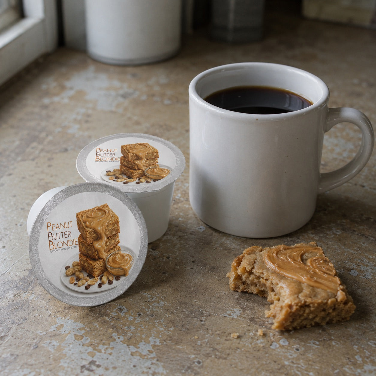 Peanut Butter Blondie Flavored Coffee