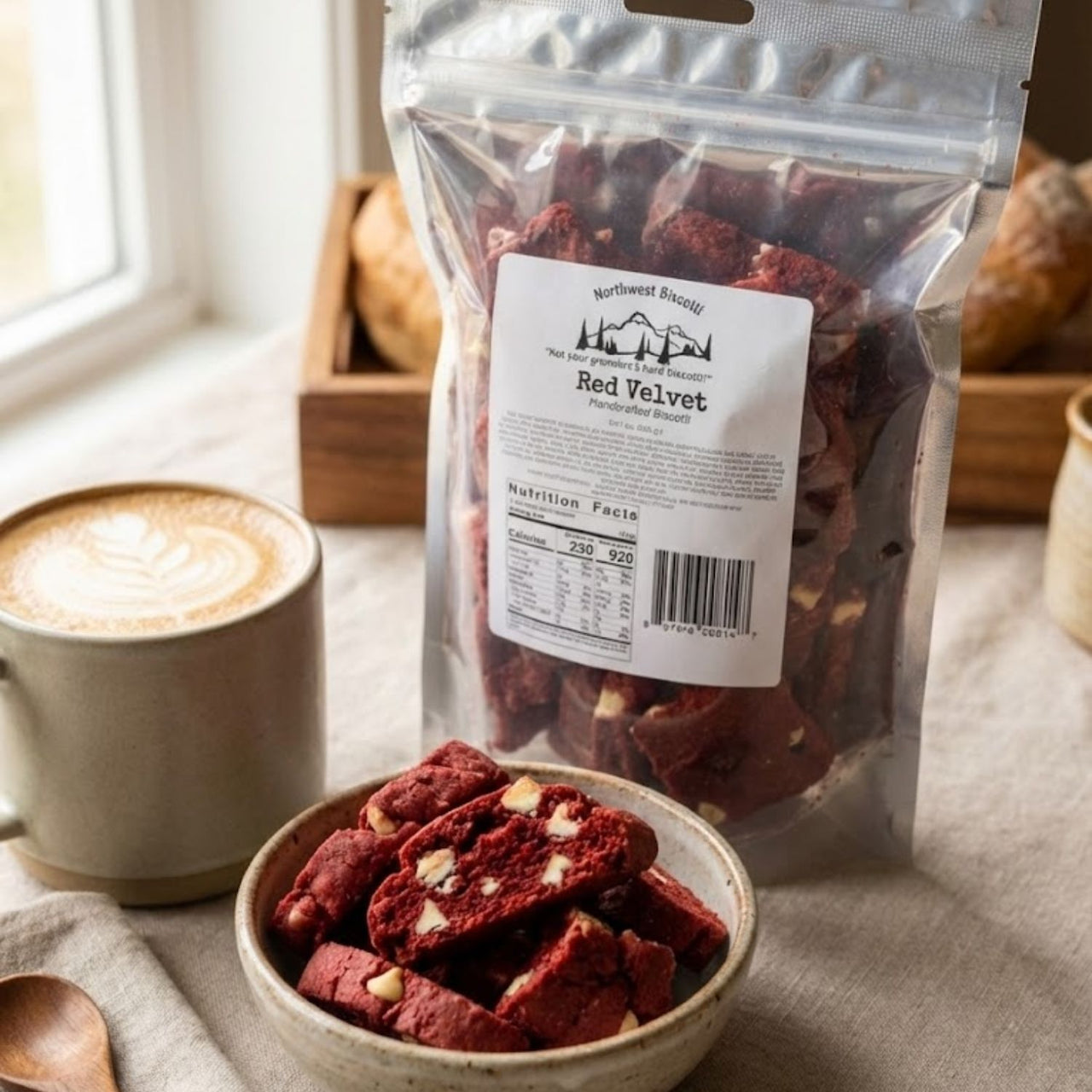 Red Velvet Biscotti Bites – Velvet Bliss in Every Bite