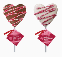 Thumbnail for Heart-Shaped Rice Treat Pops – Chocolatey Valentine Surprise