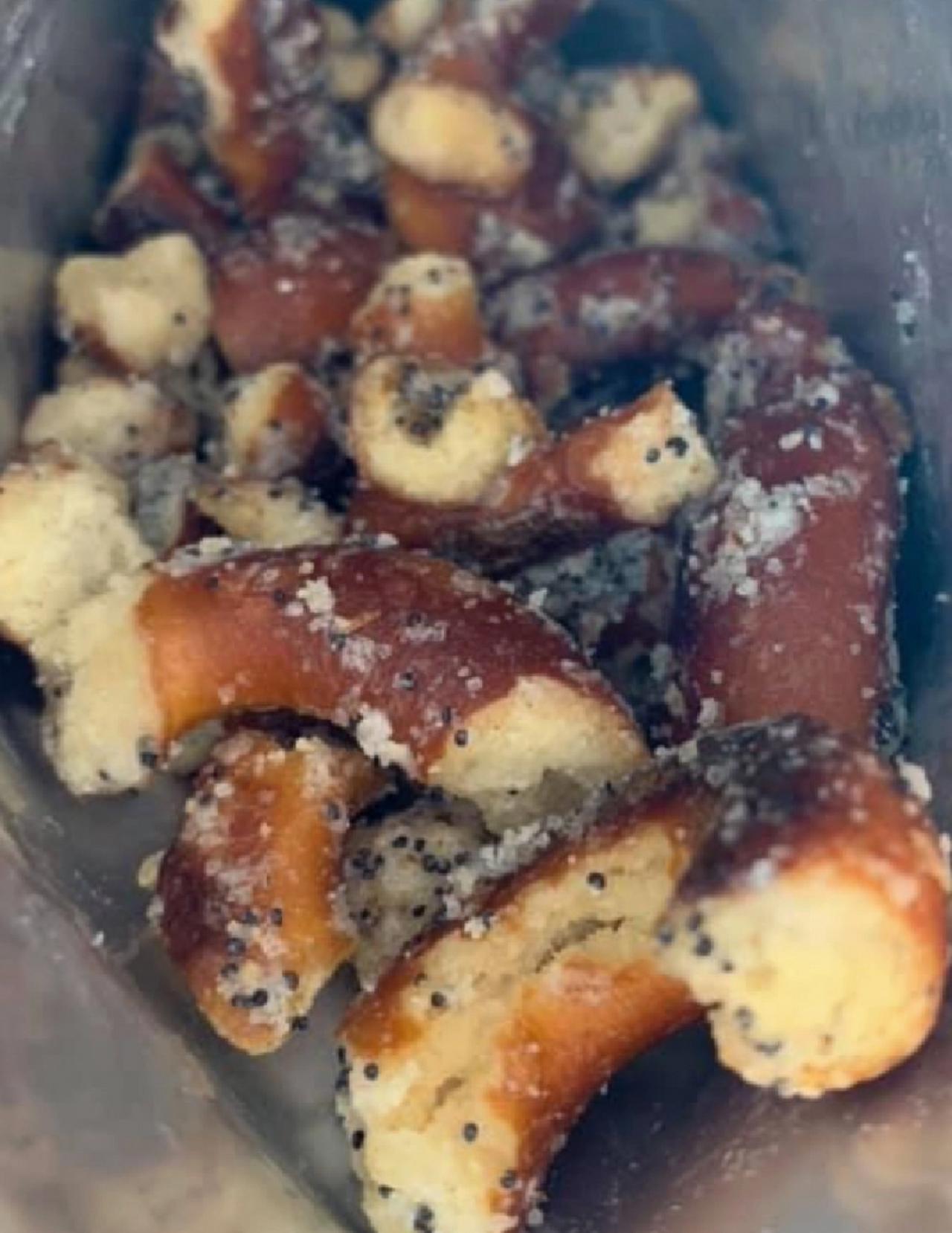 Lemon + Poppy Pretzel Bites