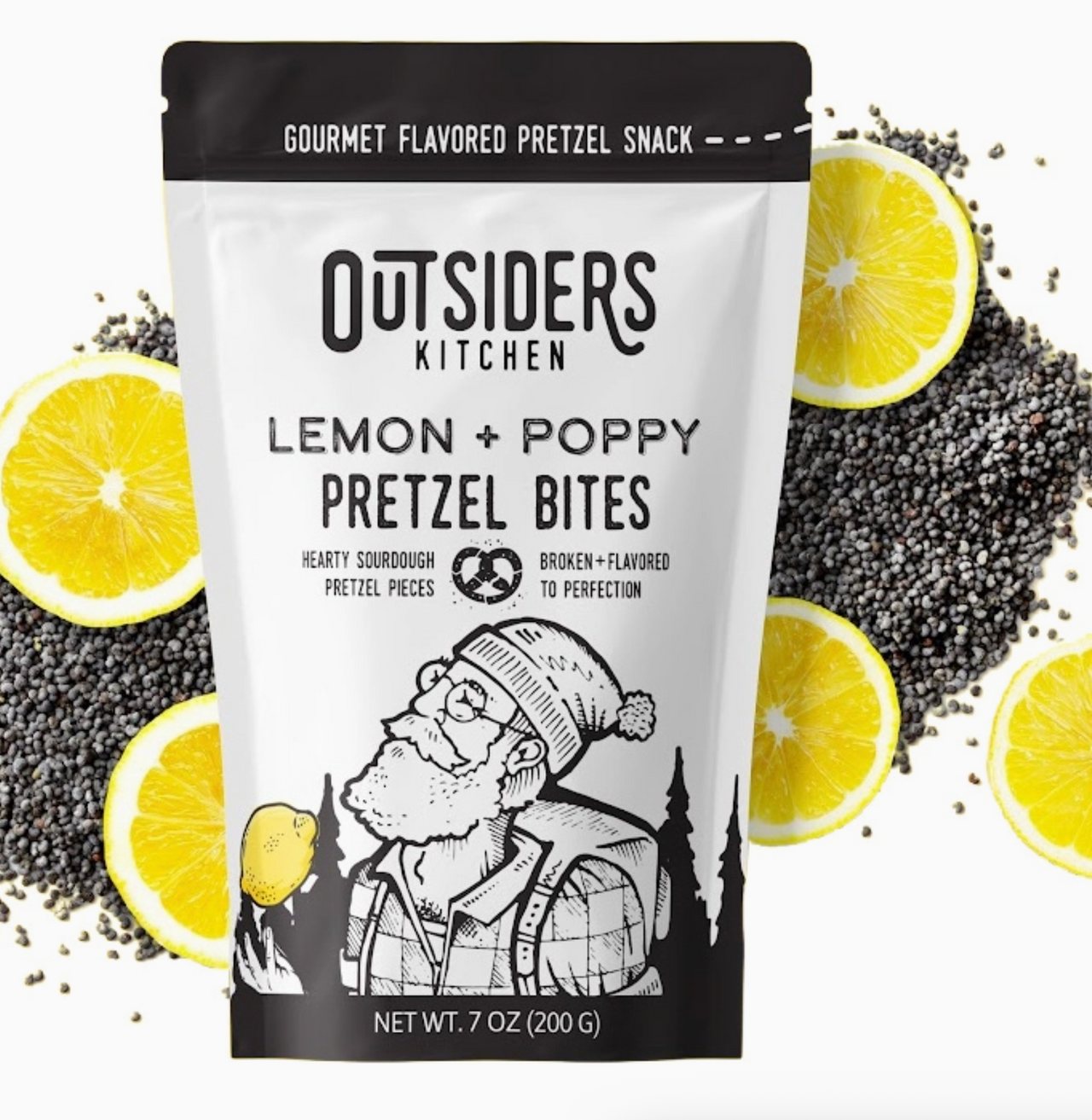 Lemon + Poppy Pretzel Bites