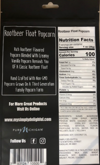 Thumbnail for Rootbeer Float Popcorn – Classic Soda Fountain Flavor | Simply Delightful Snacks