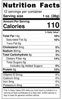 Thumbnail for The Shortbread Cookie 🫓 with Monk Fruit Nut Butter offers a sugar-free treat—12 servings per container, 1 oz (28g) each, with just 110 calories per serving—perfect for guilt-free, buttery sweetness.