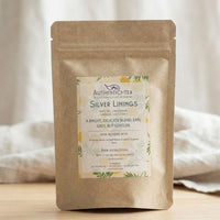 Thumbnail for Tea package with 'Silver Linings' label on a neutral background