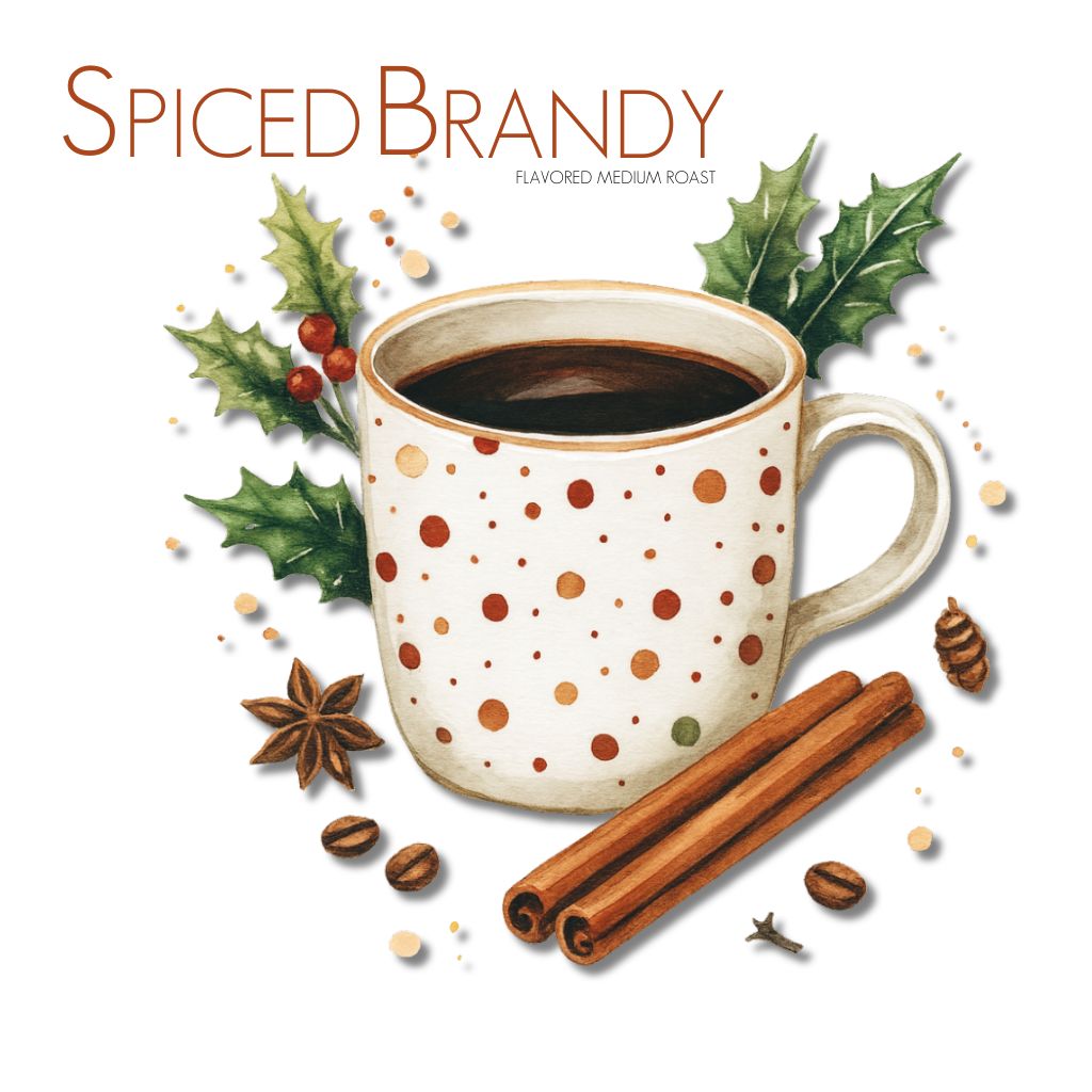 Spiced Brandy Coffee – Festive Holiday Blend