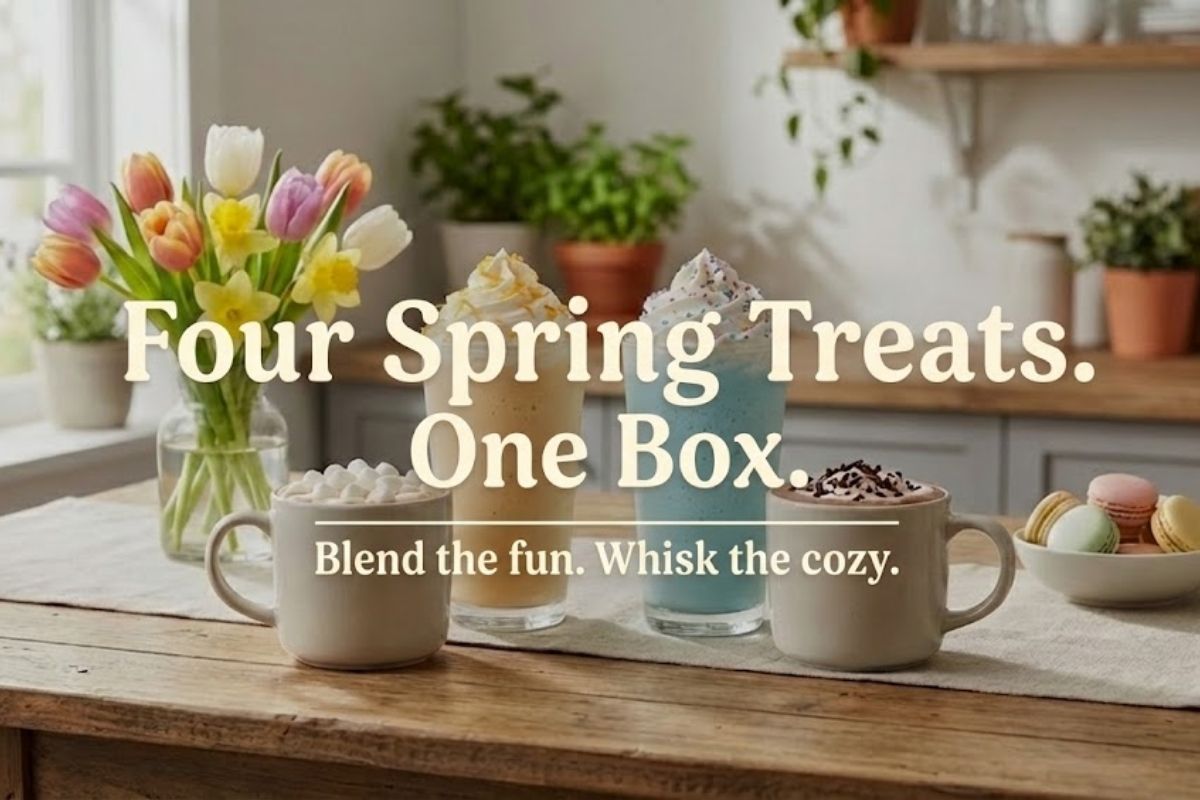 Spring Bunny Barista Set