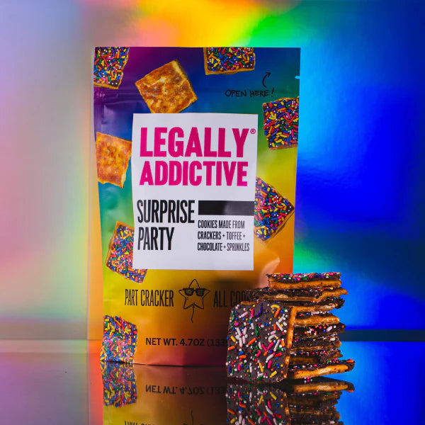 Legally Addictive Snacks - Surprise Party