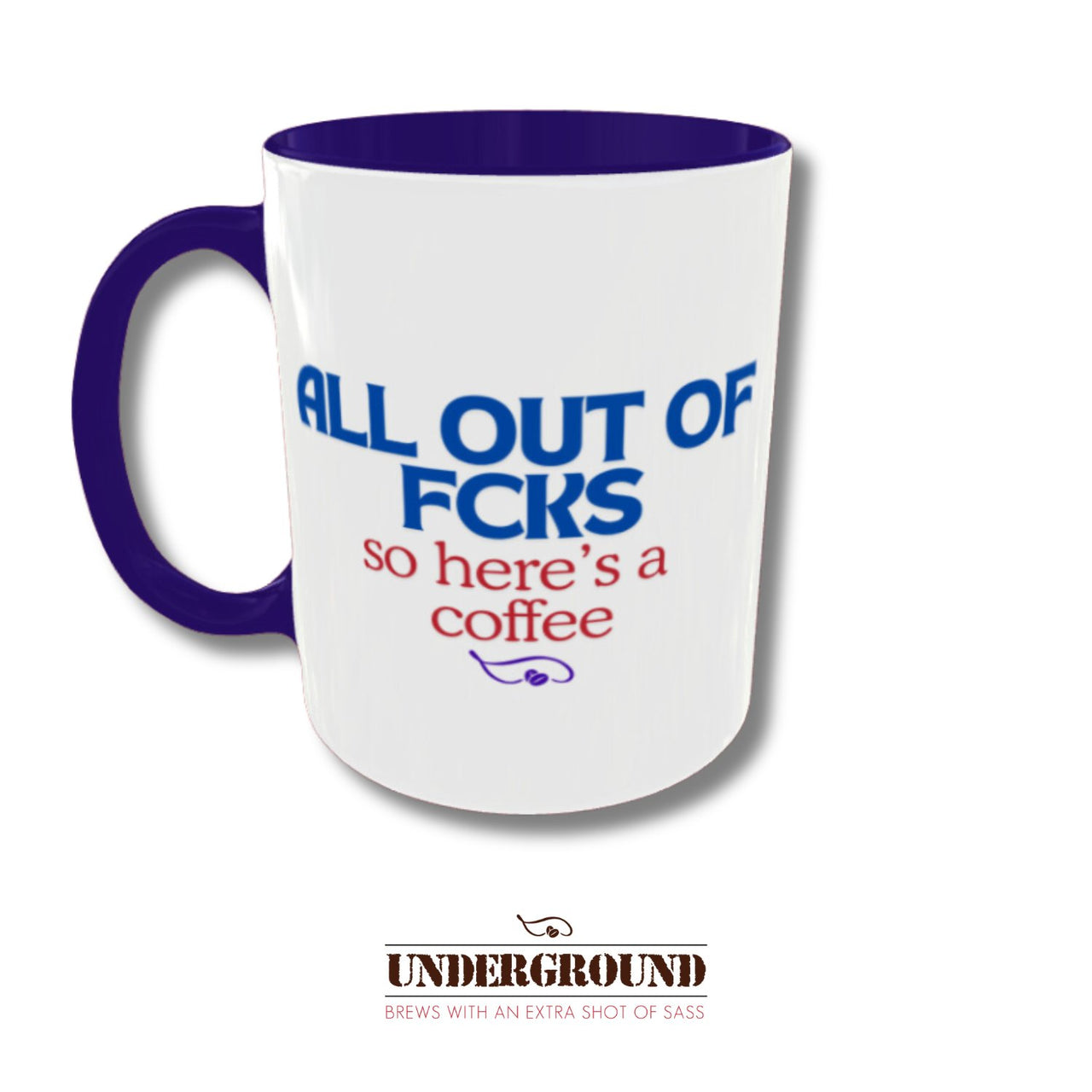 All out of FCKS Mug - Java Momma