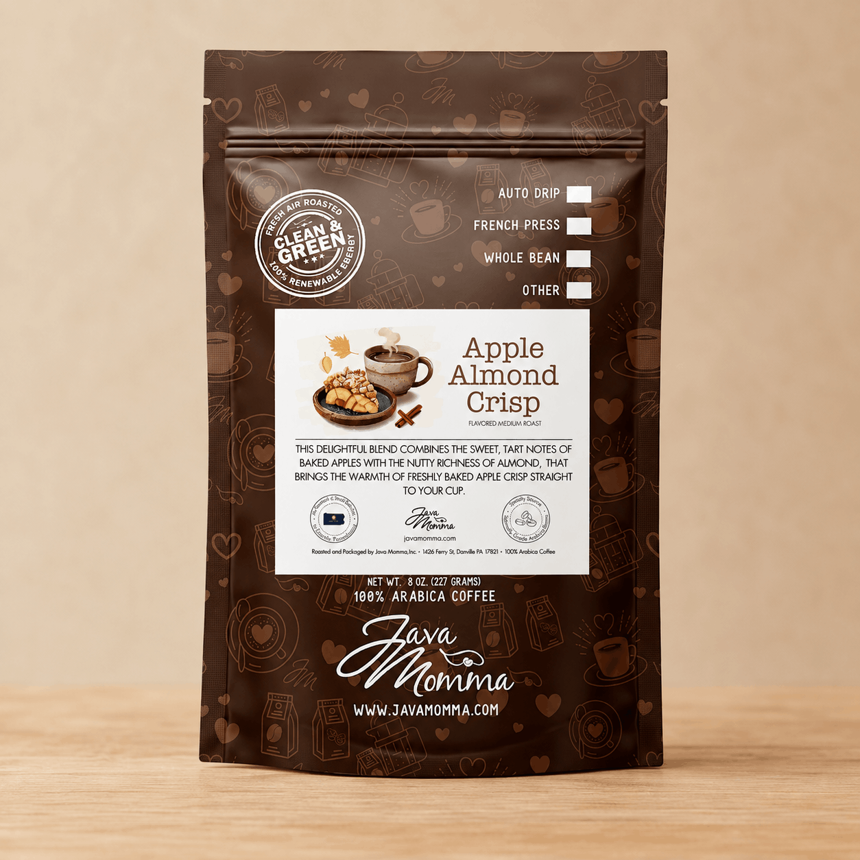 Apple Almond Crisp Coffee