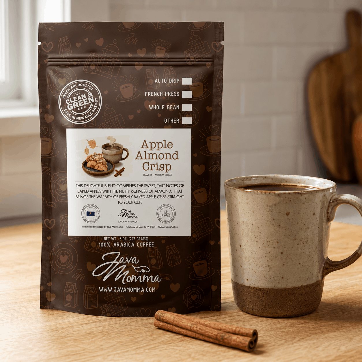 Apple Almond Crisp Coffee