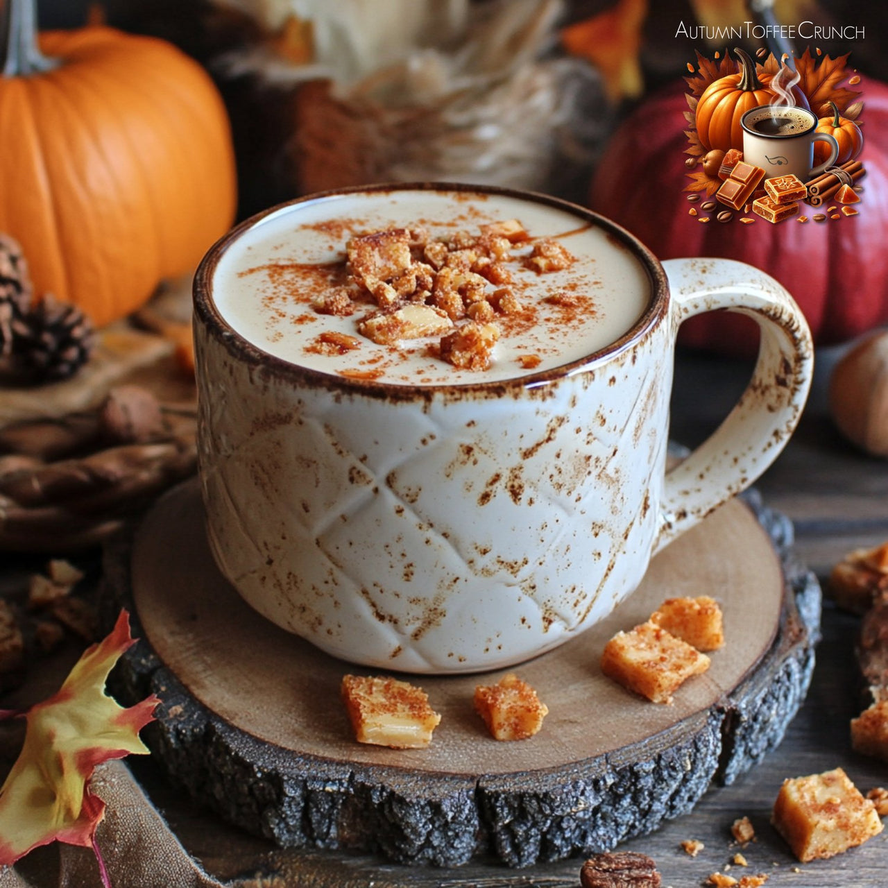 Autumn Toffee Crunch Flavored Coffee - Java Momma