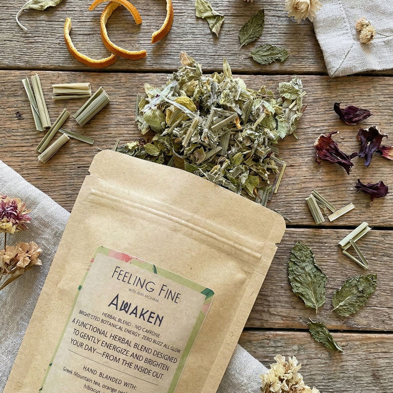 Awaken Tea 🌞  – Bright Herbal Energy Without the Buzz
