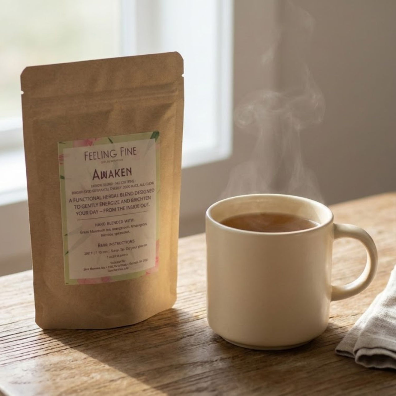Awaken Tea 🌞  – Bright Herbal Energy Without the Buzz
