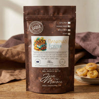 Thumbnail for Bananas Foster flavored coffee bag by Java Momma - February Limited Edition.