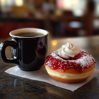 Thumbnail for Berry Bomb Flavored Coffee – Strawberry Jam, Vanilla Crème & Powdered Sugar Donut Vibes
