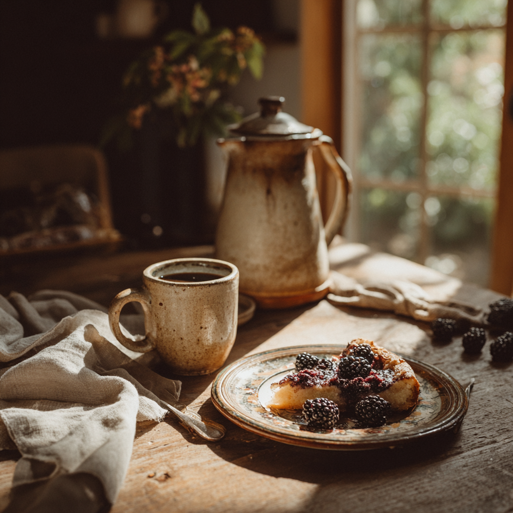 Blackberry Cobbler Medium Roast Coffee – Juicy Blackberry & Buttery Crust in Every Sip