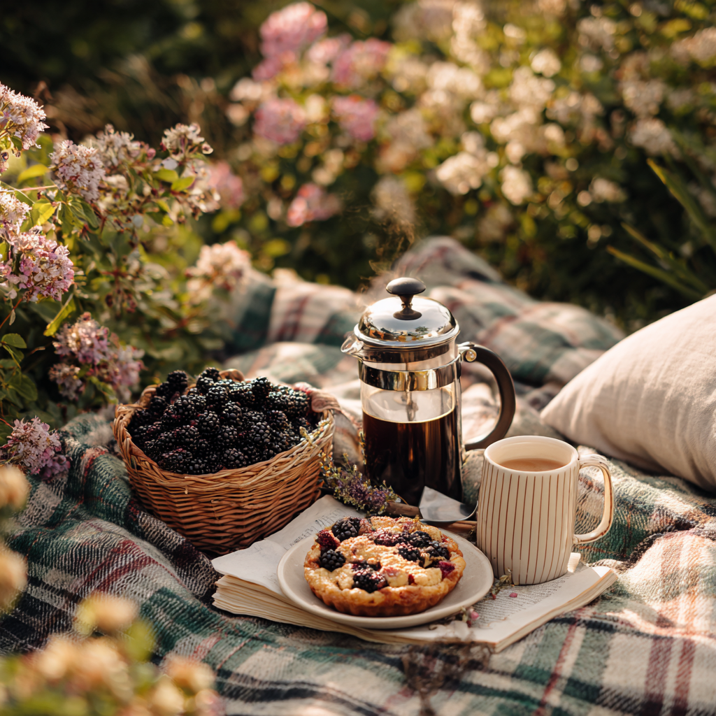 Blackberry Cobbler Medium Roast Coffee – Juicy Blackberry & Buttery Crust in Every Sip