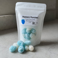Thumbnail for Blue Raspberry Puffs | Java Momma Munchies | Freeze-Dried Candy