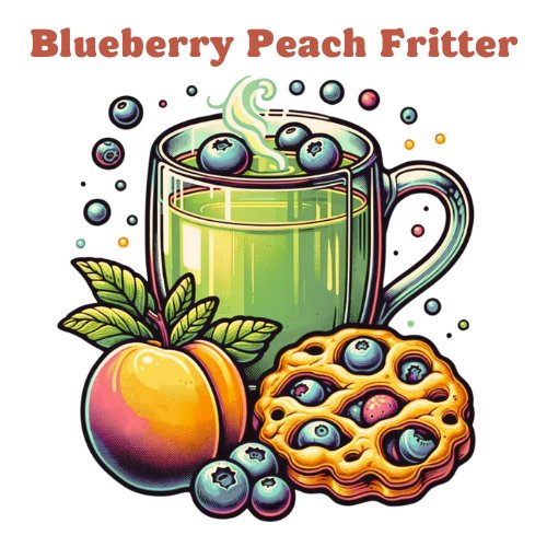 Blueberry Peach Fritter Tea - Java Momma