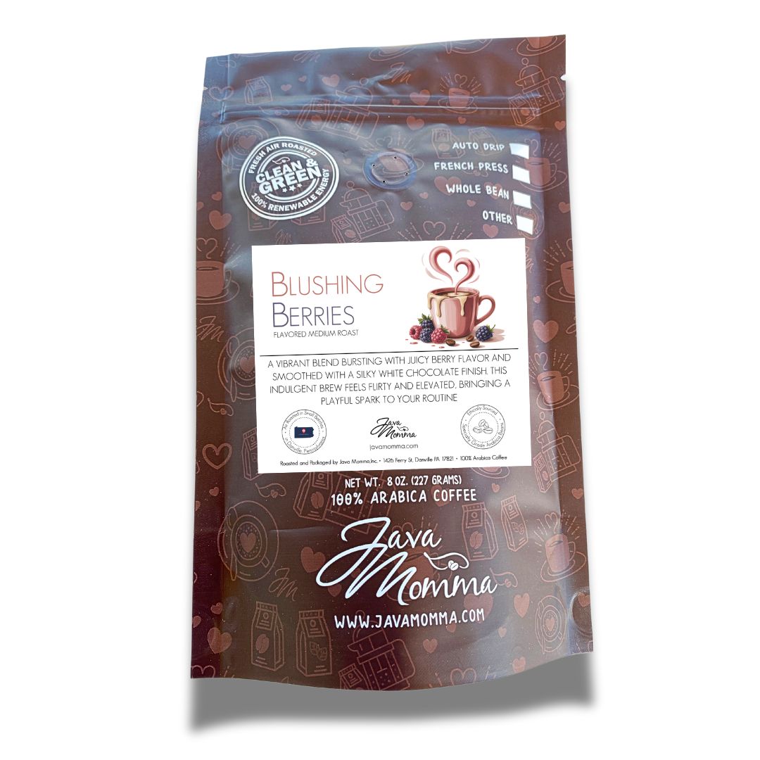 Blushing Berries Coffee | Blackberry & Raspberry White Chocolate