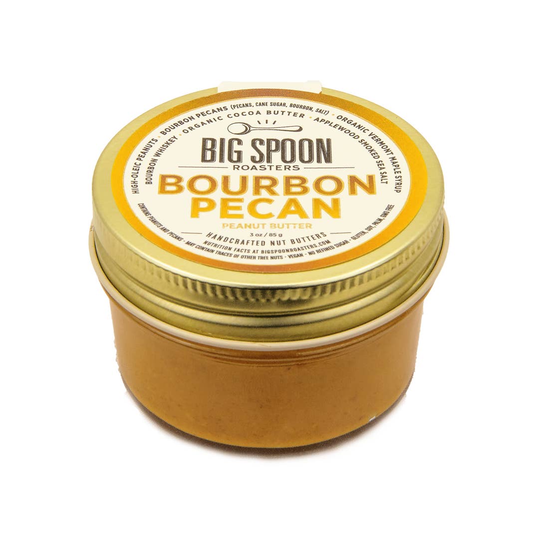 Bourbon Pecan Peanut Butter | Big Spoon Roasters