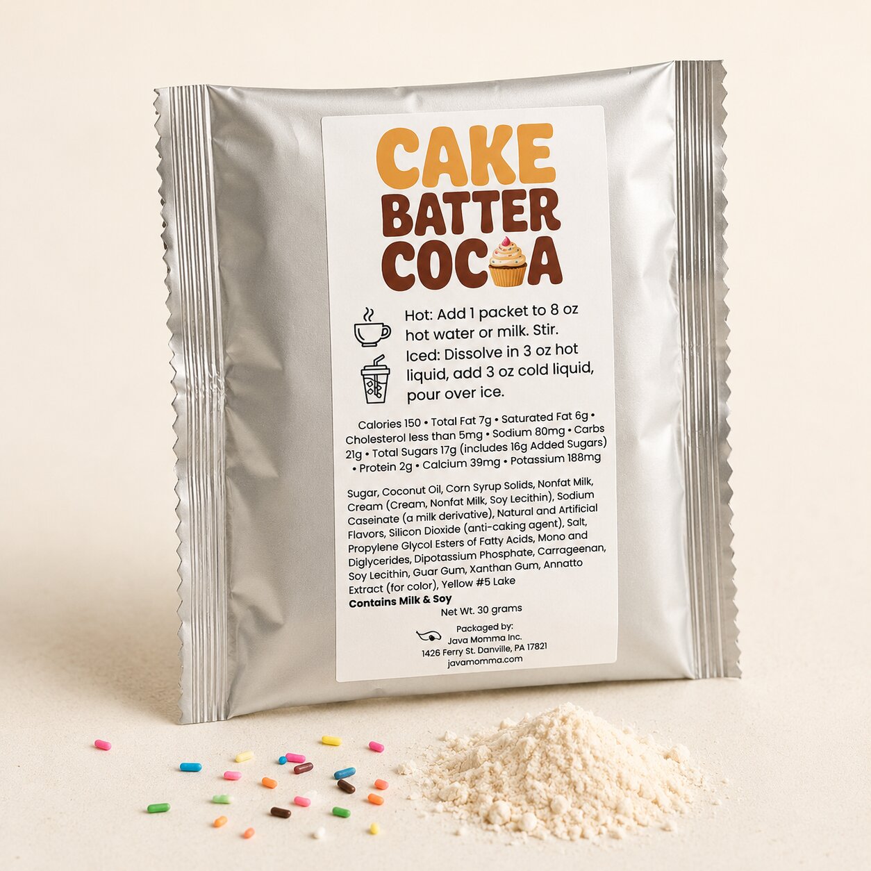 Cake Batter Cocoa Mix