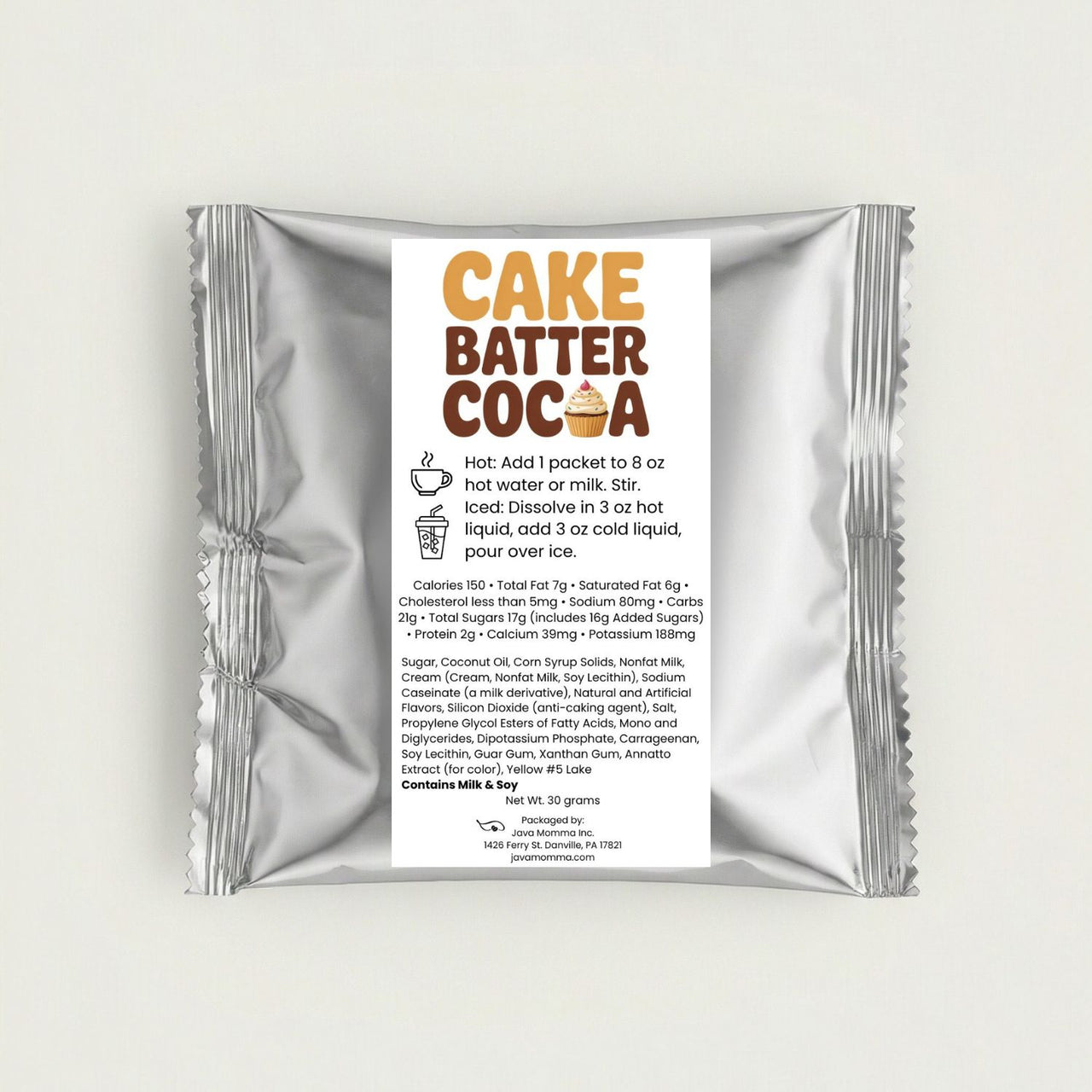 Cake Batter Cocoa Mix