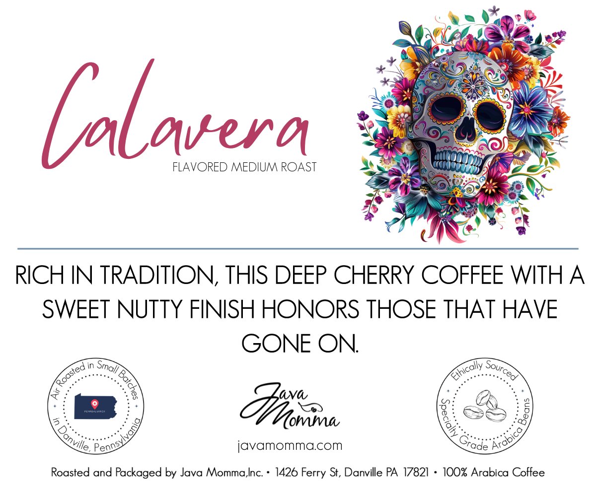 Calavera Flavored Coffee - Java Momma