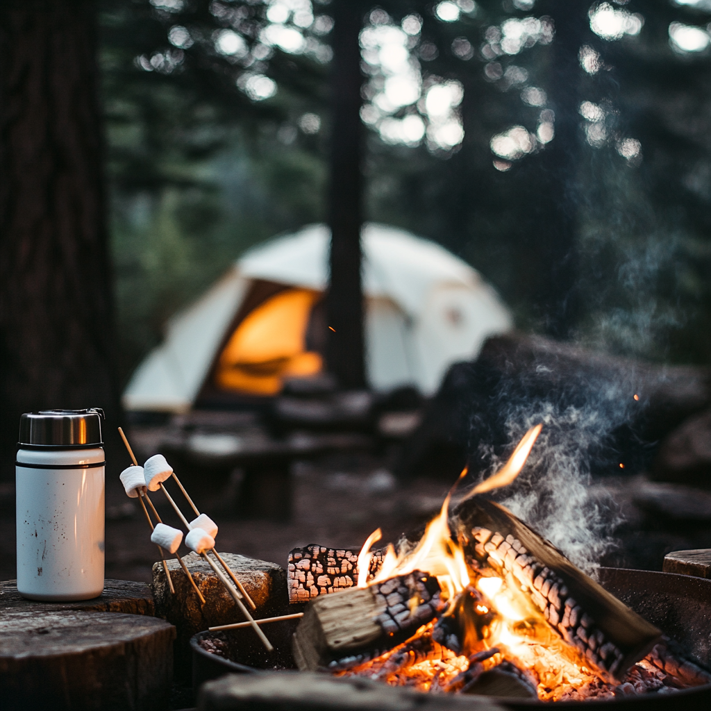 🔥 Campground Shenanigans – S’mores-Inspired Flavored Coffee