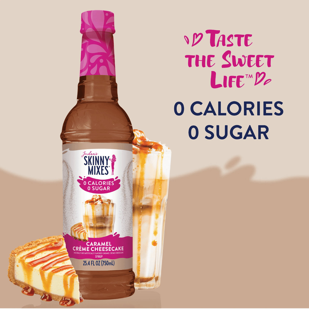 Caramel Creme Cheesecake Skinny Syrup – Dessert in a Bottle 🍮🍰✨ - Java Momma