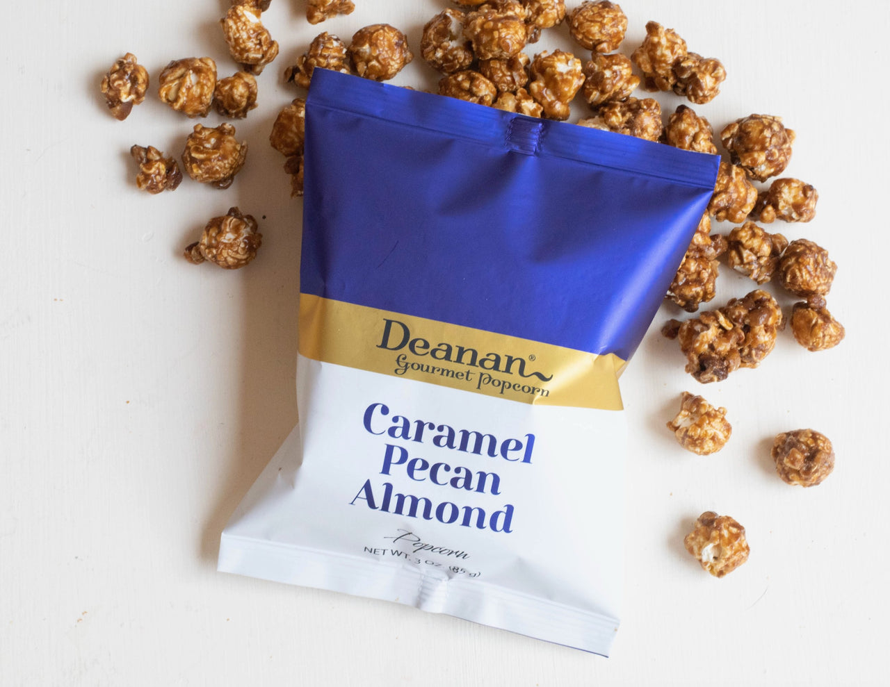 Caramel Pecan Almond Popcorn - Java Momma