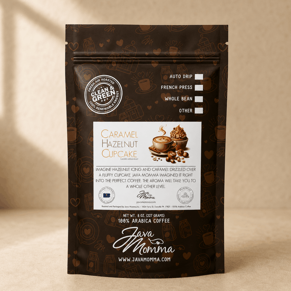 Caramel Hazelnut Cupcake Coffee | Java Momma