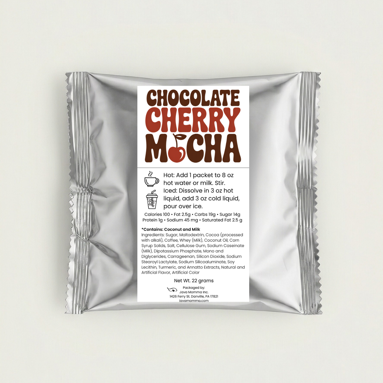 Chocolate Cherry Mocha Drink Mix