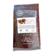Thumbnail for Savor Java Momma’s Chocolate Peanut Butter Silk Pie Coffee – A Luxurious Dessert in Your Cup 🍫🥜☕, a seasonal keto-friendly blend highlighting rich chocolate and peanut butter flavors with a charming coffee cup and dessert slice label.