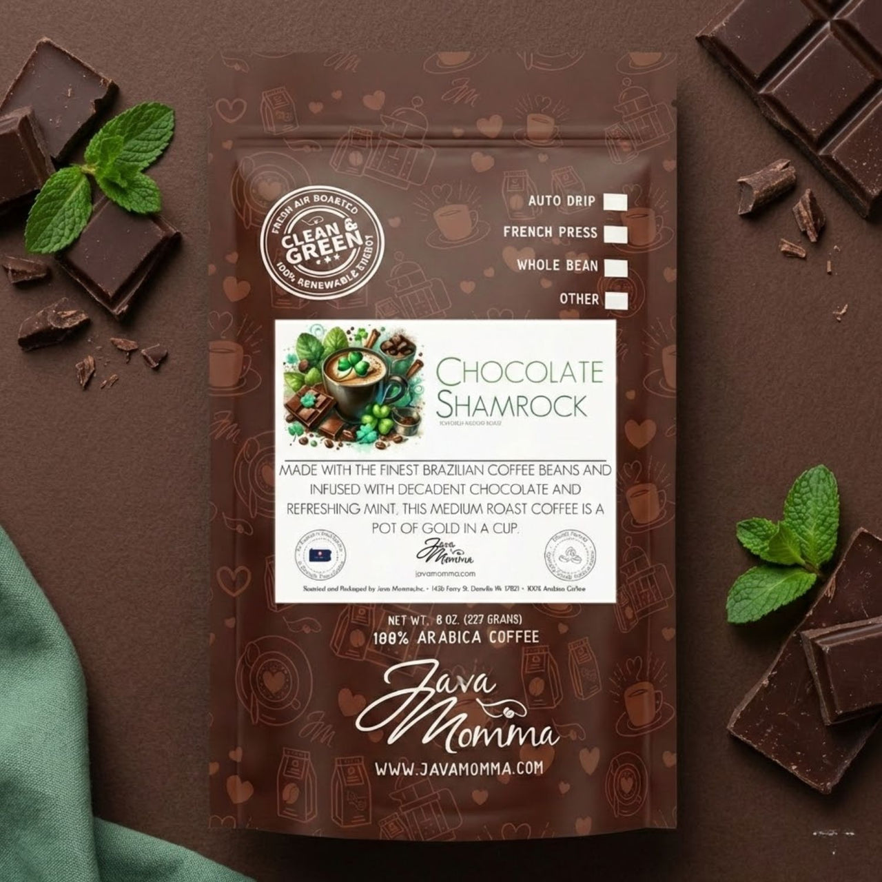 Chocolate Shamrock – Minty, Chocolatey, Pure Magic