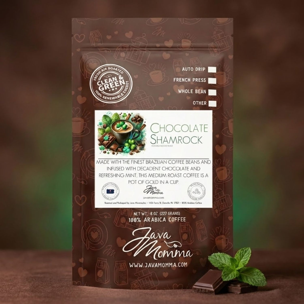 Chocolate Shamrock – Minty, Chocolatey, Pure Magic
