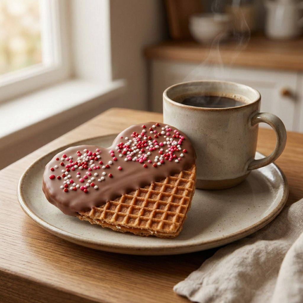 Heart Stroopie Gram – Chocolate Sprinkle