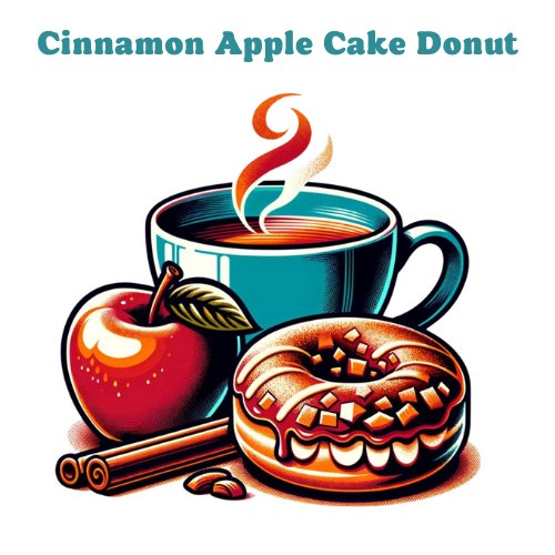 Cinnamon Apple Cake Donut Tea - Java Momma